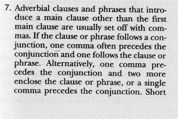 Part of a typical paragraph