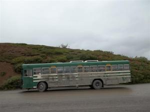 Our ride.  It was clean when we started.